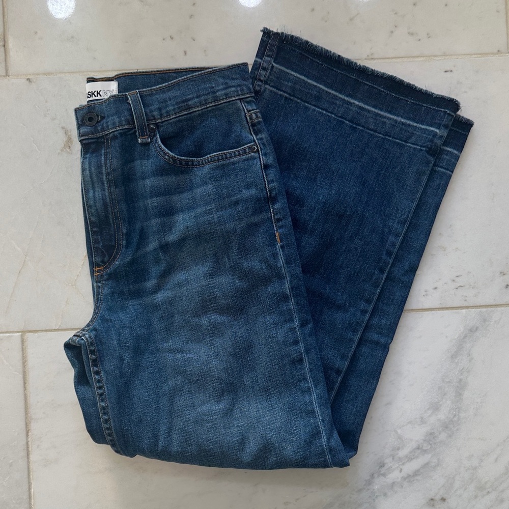 ASKK NY Classic Wide Leg Crop Jean